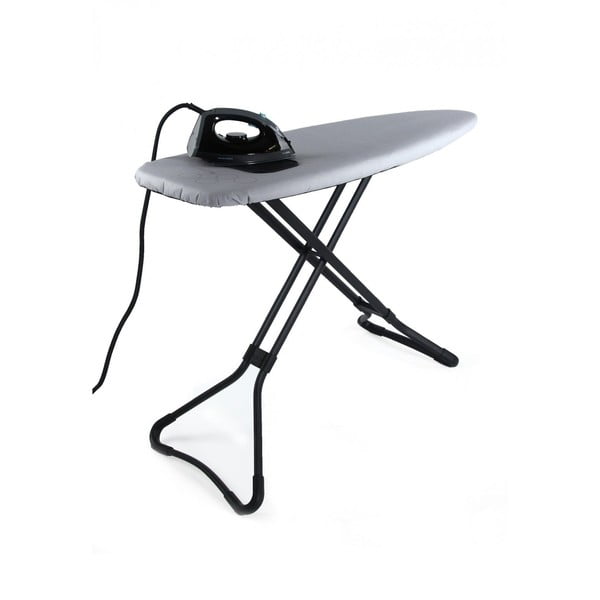 Masă de călcat 130x37 cm K-Surf Black Tube – Rolser-image-1