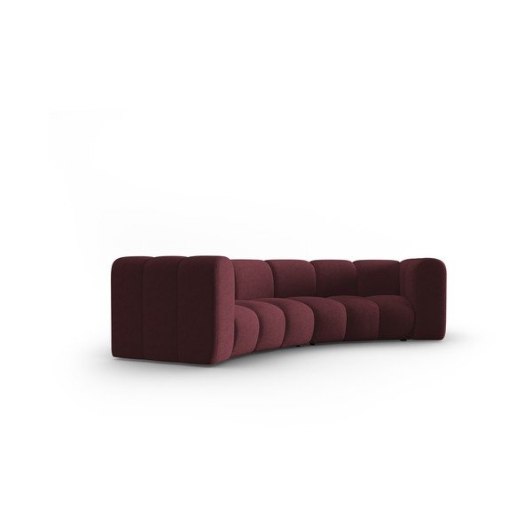 Canapea burgundy 322 cm Lupine – Micadoni Home-image-2