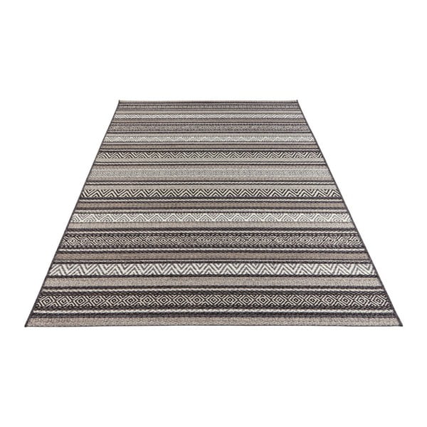 Covor potrivit pentru exterior Elle Decoration Bloom Rodez, 80 x 150 cm, maro - negru-image-4