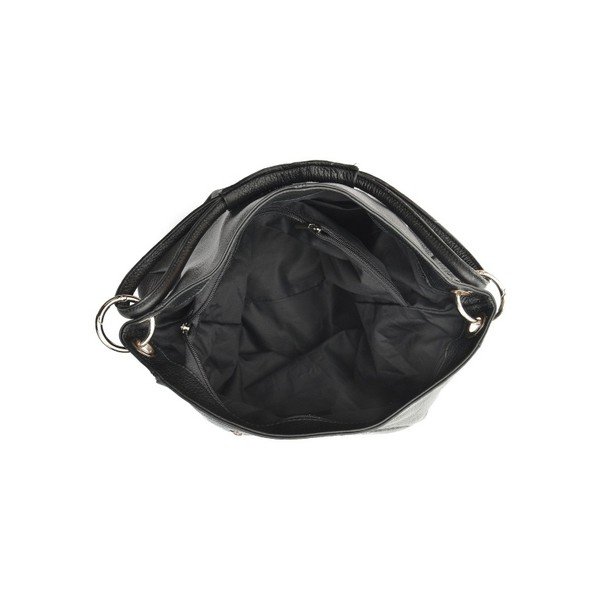 Geantă din piele Anna Luchini Nero, negru-image-1