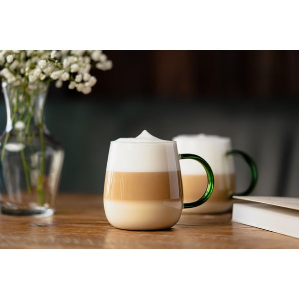 Căni 2 buc. pentru cappuccino 400 ml Bolla – Vialli Design-image-1