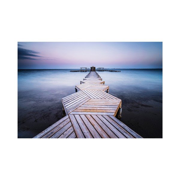 Tablou 113x85 cm Twilight Pier – Styler