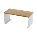 Raft suplimentar alb/în culoare naturală din metal 30,5x14 cm Tosca – YAMAZAKI