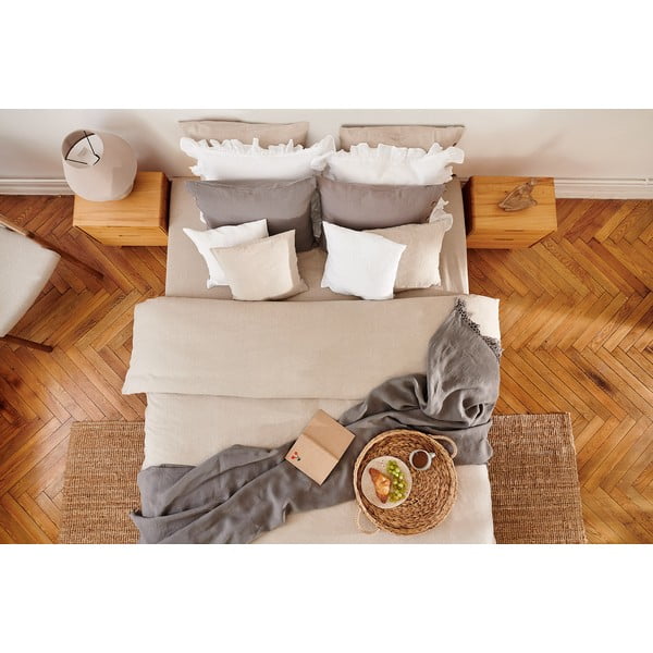 Pat dublu din lemn de fag 160x200 cm Greg - The Beds-image-3