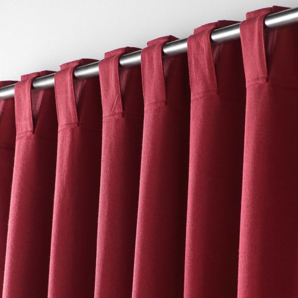 Draperie burgundy 140x240 cm Mistraline – douceur d'intérieur-image-2