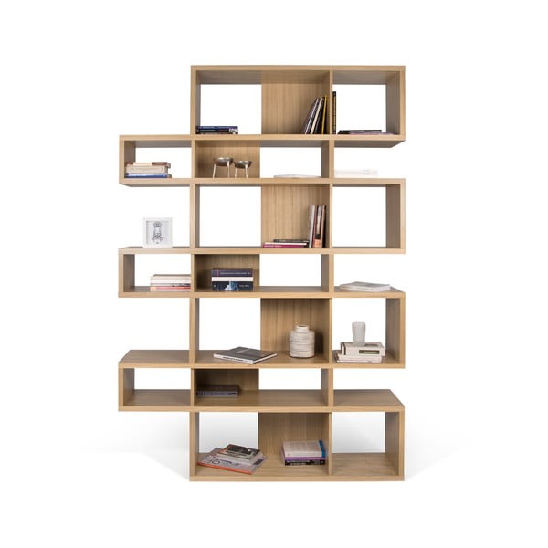 Bibliotecă TemaHome London, 220 x 34 cm, maro-image-4