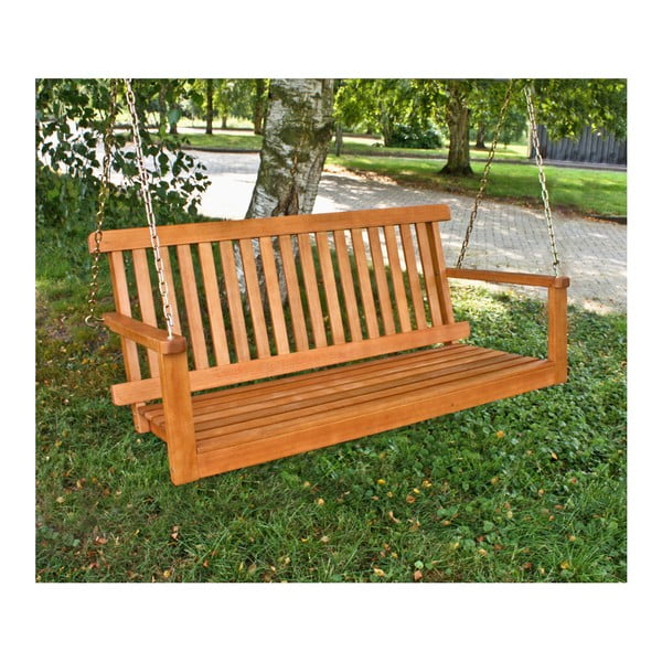 Leagăn de grădină din lemn de eucalipt Columbia -Garden Pleasure-image-1