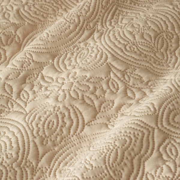 Lenjerie de pat bej pentru pat de o persoană 135x200 cm Casablanca Pinsonic – Pineapple Elephant-image-4