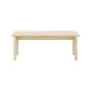 Bancă din lemn de pin natural Pace – Karup Design