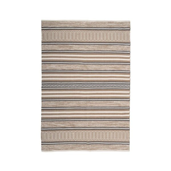 Covor bej lavabil din bumbac 140x200 cm – Casa Selección