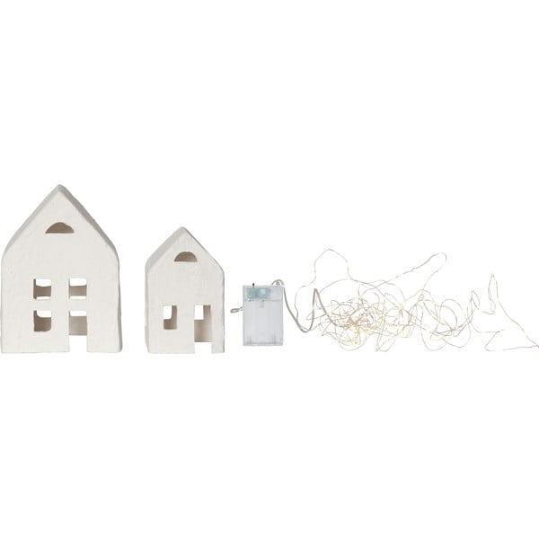 Decorațiune luminoasă de Crăciun albă 2 buc. Plain – Star Trading-image-4