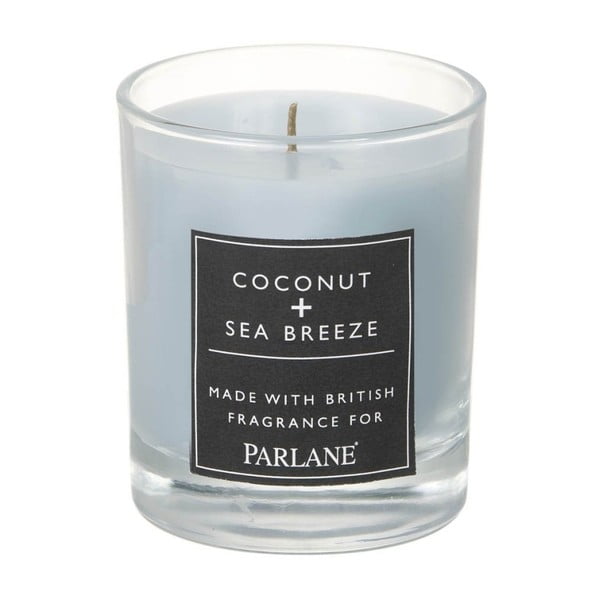 Lumânare parfumată pahar Parlane Coconut & Sea Breeze