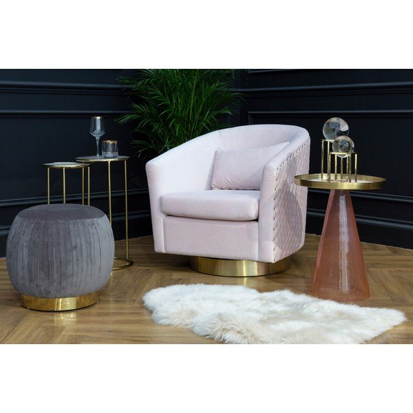 Măsuțe auxiliare 2 buc. rotunde cu blat din piatră ø 31 cm Vita – Premier Housewares-image-2