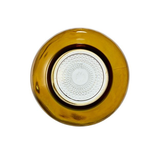 Vază de sticlă Bitz Kusintha, ø 17,5 cm, galben-image-1