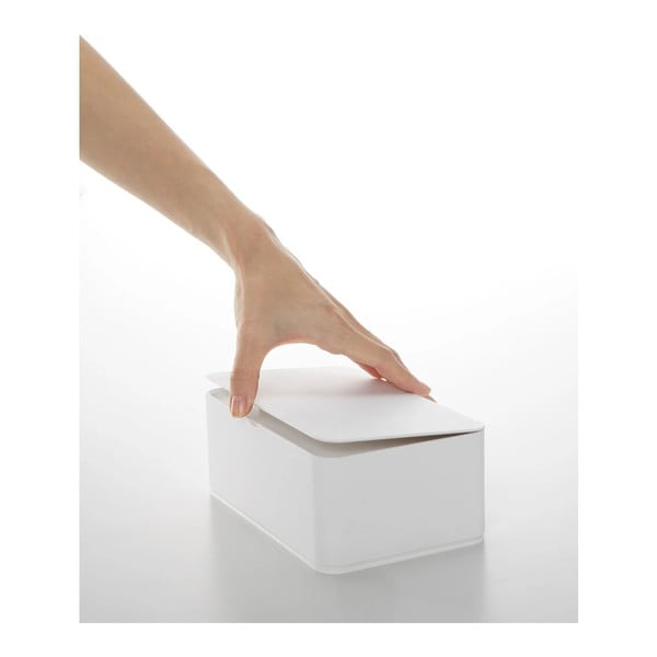 Cutie pentru șervețele umede YAMAZAKI Smart, alb-image-4