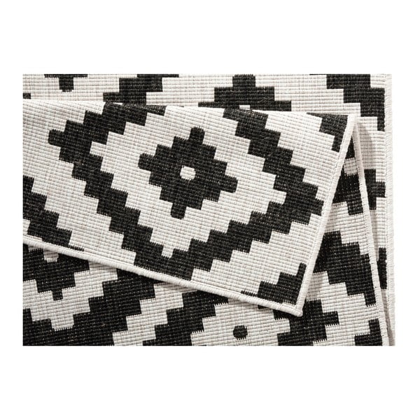 Covor adecvat pentru exterior NORTHRUGS Malta, 200 x 290 cm, negru - crem-image-4
