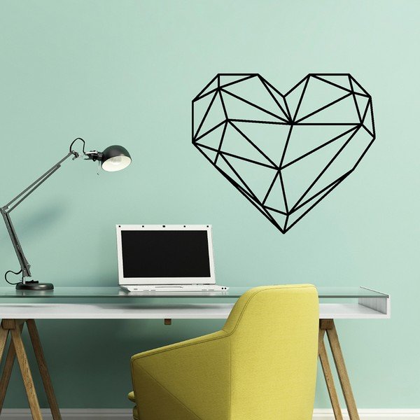 Autocolant Ambiance Origami heart-image-1