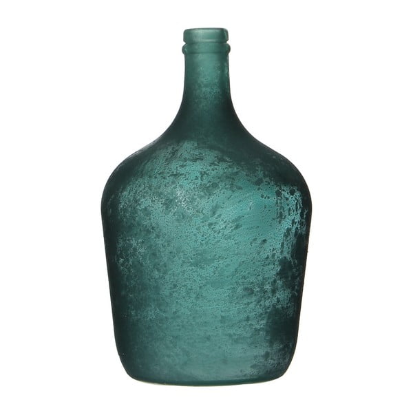 Vază din sticlă Mica Diego, 30 x 18 cm, albastru