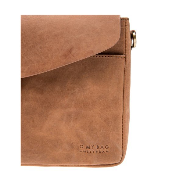 Geantă din piele O My Bag Ally, maro-image-2