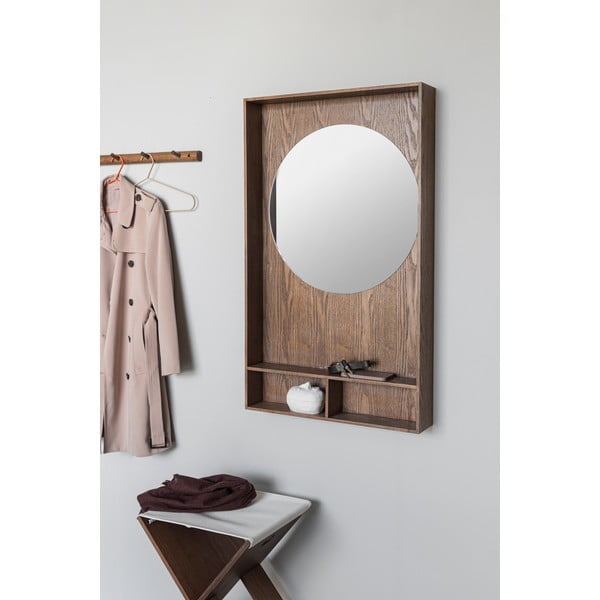 Panou de agățat diverse maro din lemn de stejar 60x100x11,5 cm Show Me – Mette Ditmer Denmark-image-1