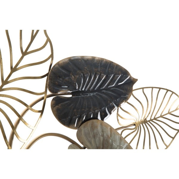 Decorațiune suspendată metalică Mauro Ferretti Century -A-, 131 x 61 cm, motive frunze-image-3
