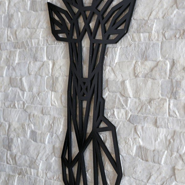 Decorațiune de perete Deer, 39 x 65 cm, negru-image-3