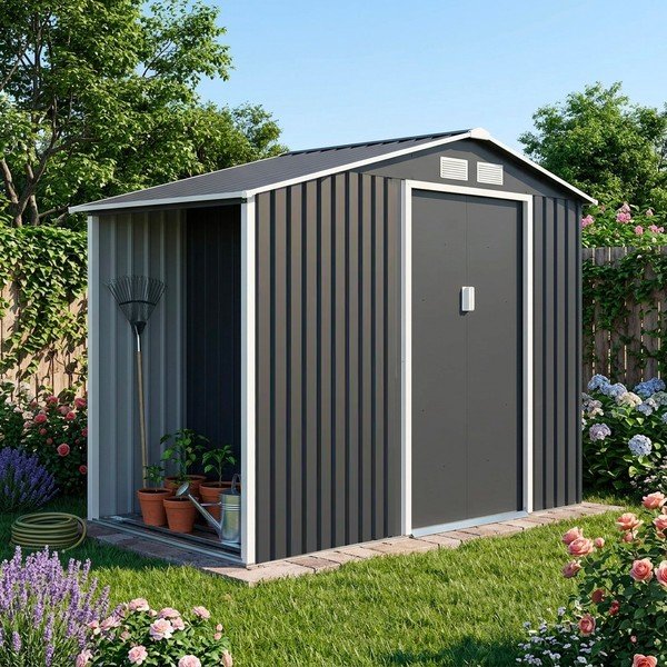 Căsuță de grădină Luke A - Rojaplast-image-1