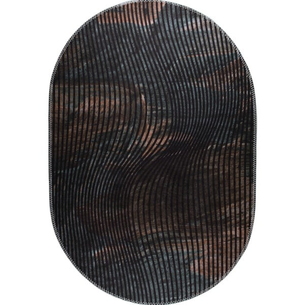Covor negru lavabil 80x120 cm – Vitaus