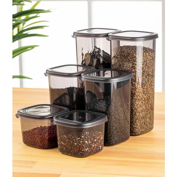 Recipiente 6 buc. pentru alimente Fresco – Hermia-image-1