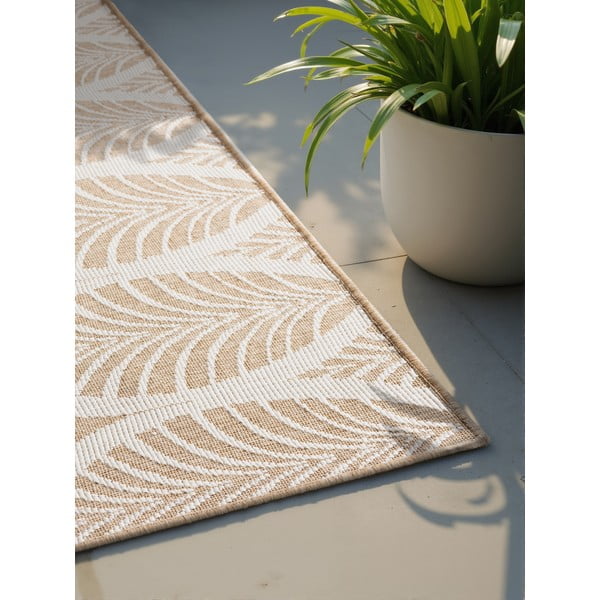 Covor pentru exterior și interior bej/fildeș 120x170 cm Duet Liora – NORTHRUGS-image-4