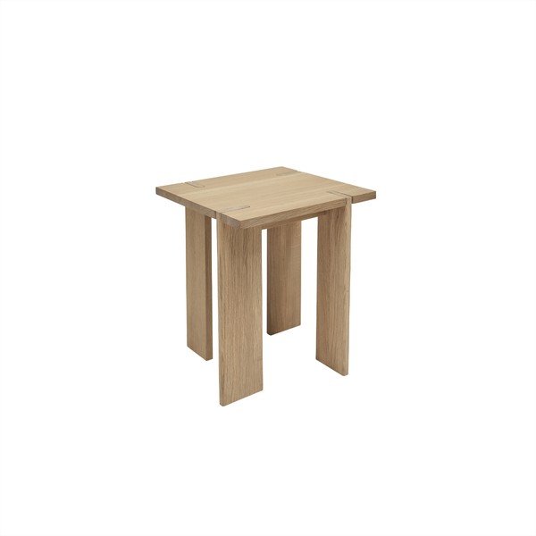 Măsuță auxiliară din lemn de stejar 40x40 cm Oy – OYOY Living Design
