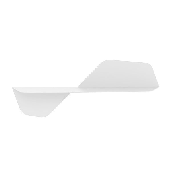 Etajeră de perete MEME Design Flap, 80 cm, alb