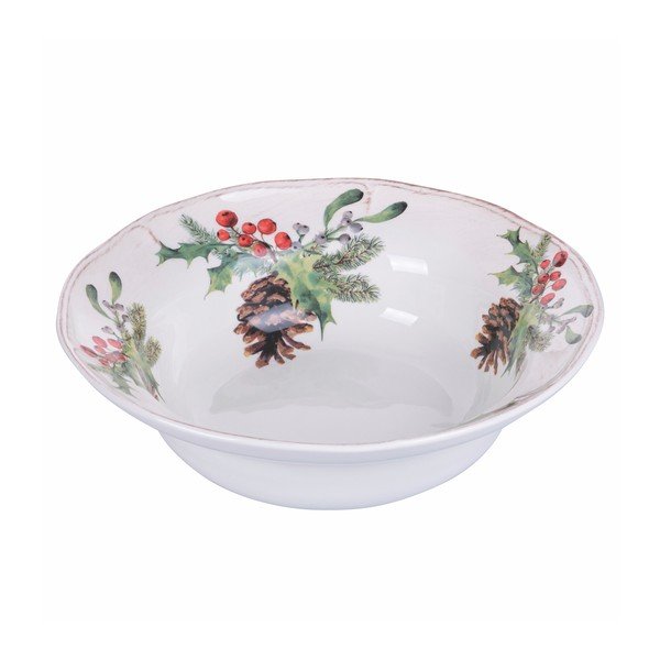 Bol de Crăciun din ceramică VDE Tivoli 1996 Ortisei, ø 36 cm-image-2