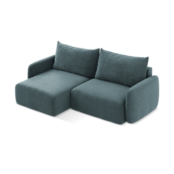 Colțar turcoaz extensibil/cu spațiu de depozitare (cu colț pe partea stângă) Kalena – Makamii-image-3