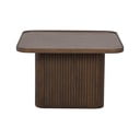 Măsuță de cafea maro închis cu aspect de lemn de stejar ø 60 cm Sullivan – Rowico