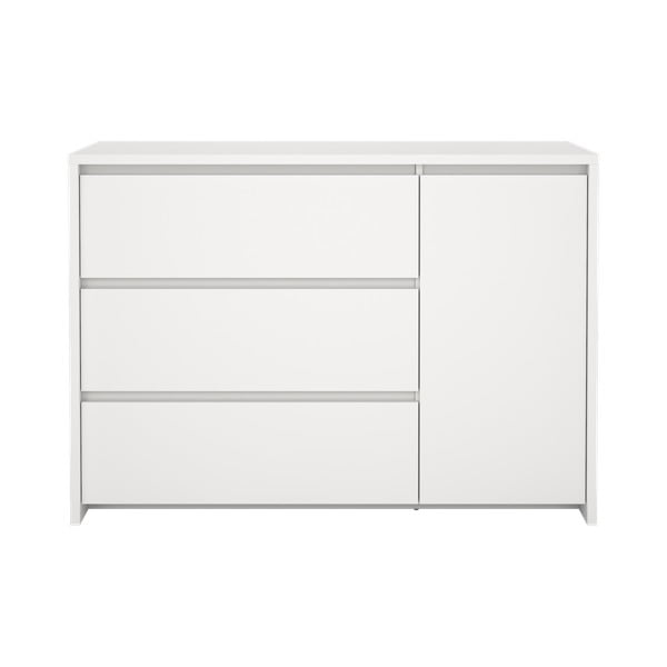 Comodă albă 119x84x48 cm Next – Tvilum