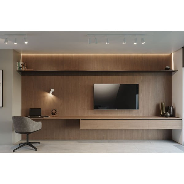 Lustră Sollux Etna 4L, alb-image-2