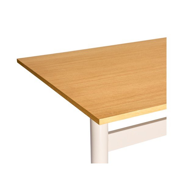 Birou cu blat cu aspect de lemn de stejar 90x190 cm Tona – Hübsch-image-3