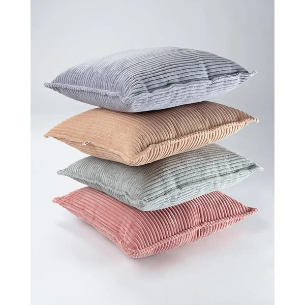 Pernă decorativă pentru copii verde-mentă cu tapițerie din catifea reiată Bolster – Wigiwama-image-1