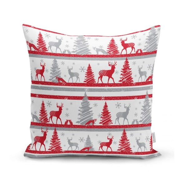 Fețe de pernă 4 buc. 43x43 cm  cu model de Crăciun Snowflakes – Mila Home-image-4