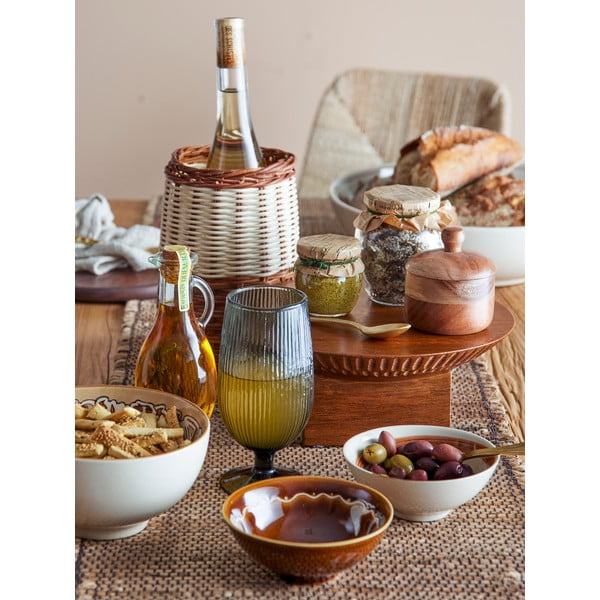 Napron  din bumbac-din iută 180x35 cm Im - Bloomingville-image-3