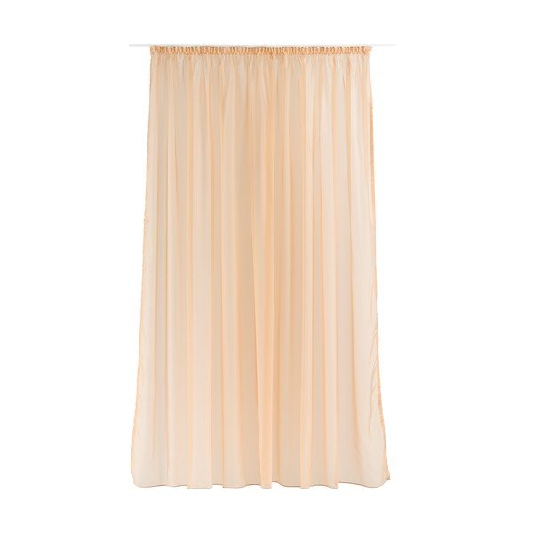 Perdea portocalie 300x260 cm Voile – Mendola Fabrics-image-2