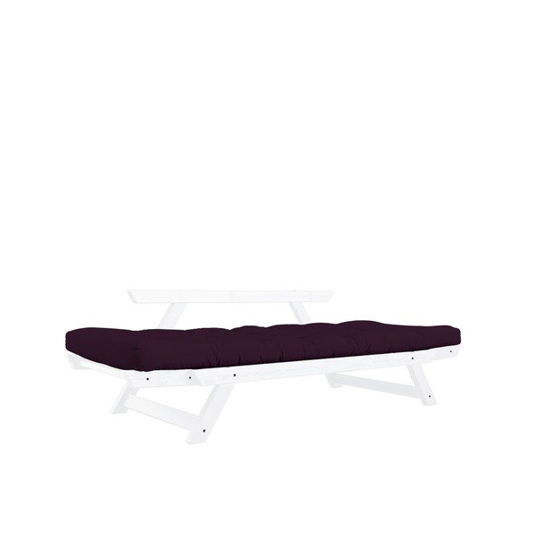 Canapea extensibilă Karup Bebop White/Purple Plum-image-4