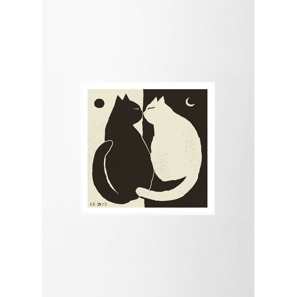 Poster 50x50 cm You and Me – Enikő Katalin Eged – The Poster Club-image-4