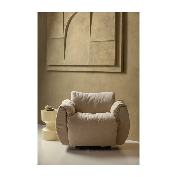 Măsuță auxiliară rotundă din metal ø 30 cm Hidde – WOOOD-image-2