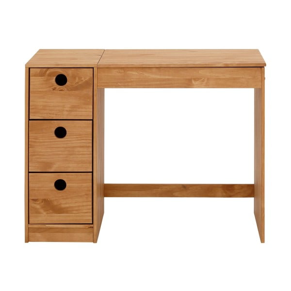 Birou din lemn de pin 50x100 cm Alpi – Støraa