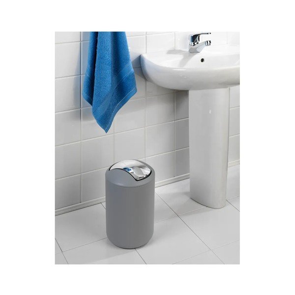 Set de accesorii de baie gri din plastic Brasil – Wenko-image-1