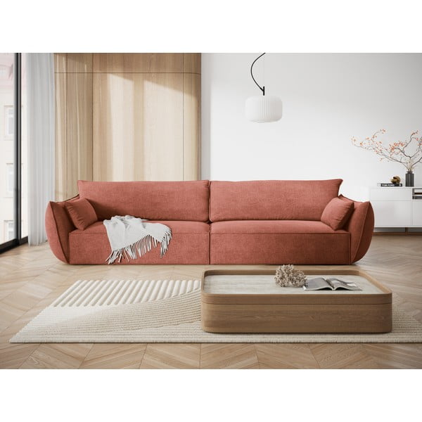 Canapea roșie 248 cm Vanda – Mazzini Sofas-image-1