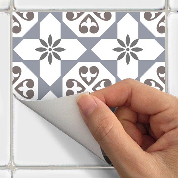 Set 24 autocolante Ambiance Mosaic Portugal, 15 x 15 cm-image-3