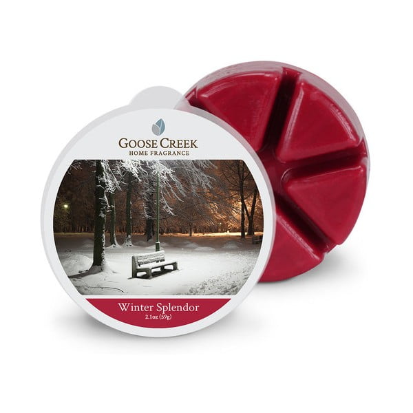 Ceară aromată pentru lămpi aromaterapie Groose Creek Winter Splendor, 65 ore de ardere